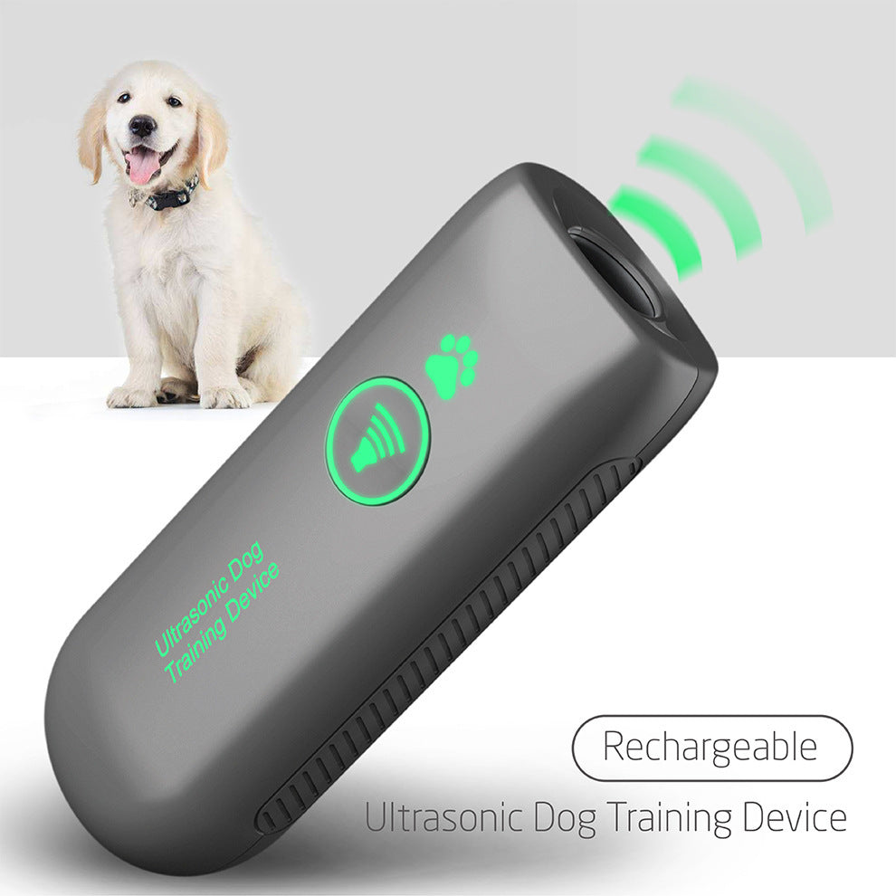 Ultrasonic Dog Bark Stopper – Portable Handheld Anti-Bark Trainer for Safe Dog Training