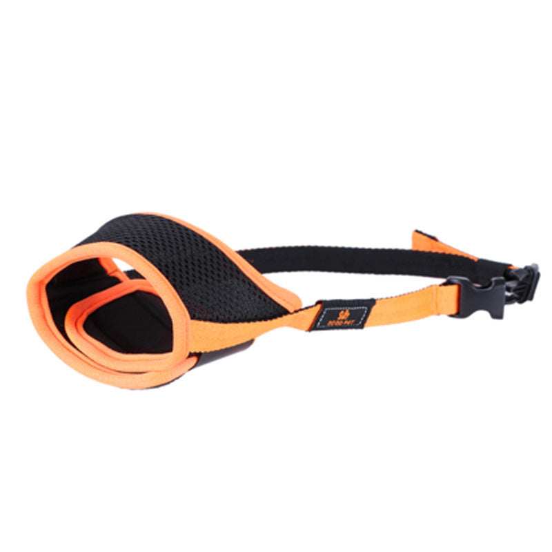 Soft Adjustable Dog Muzzle – Prevent Biting, Chewing & Barking