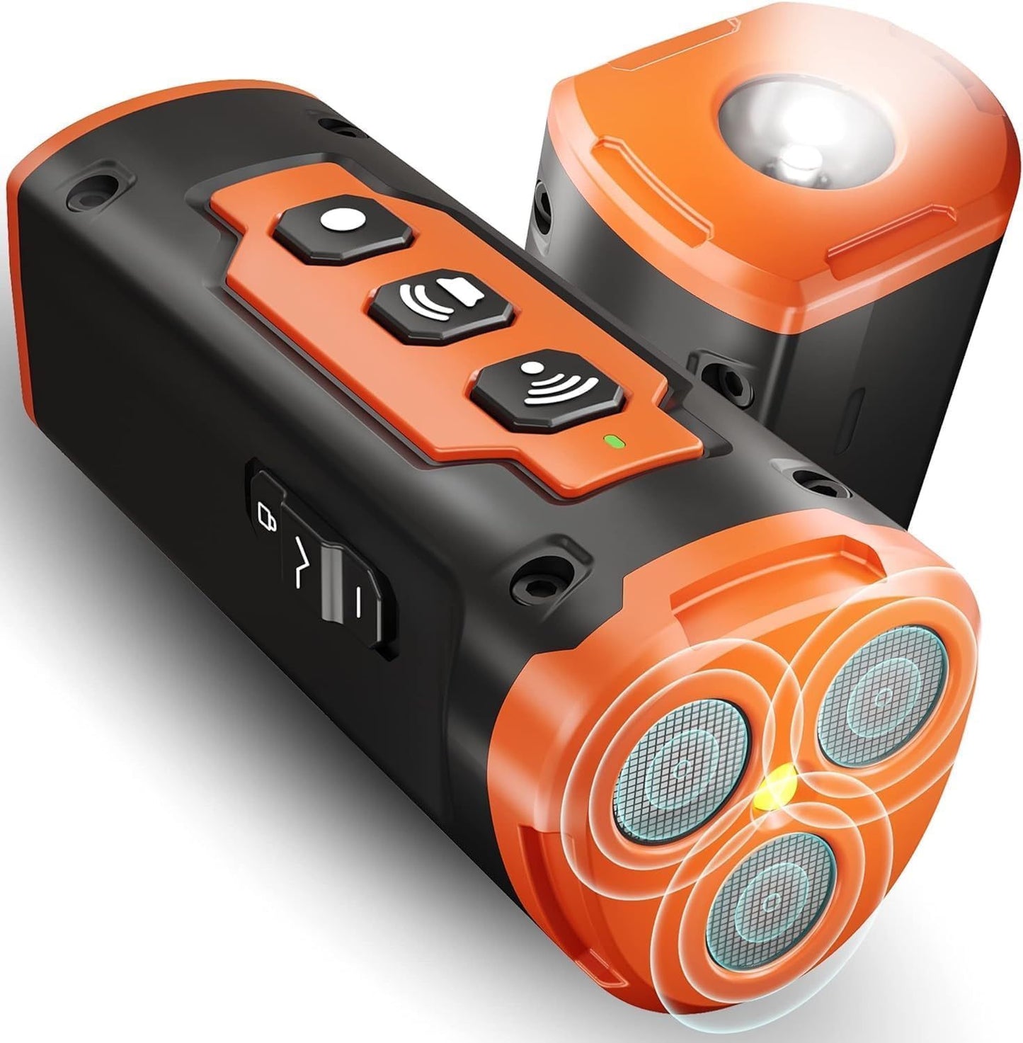 Ultrasonic Dog Bark Deterrent – Professional Anti-Bark Training Device with 50ft Range | Safe Dog Behavior Control Tool